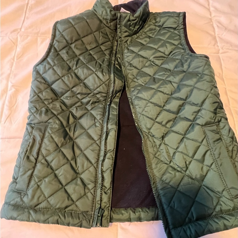 Gymboree fleece lined vest